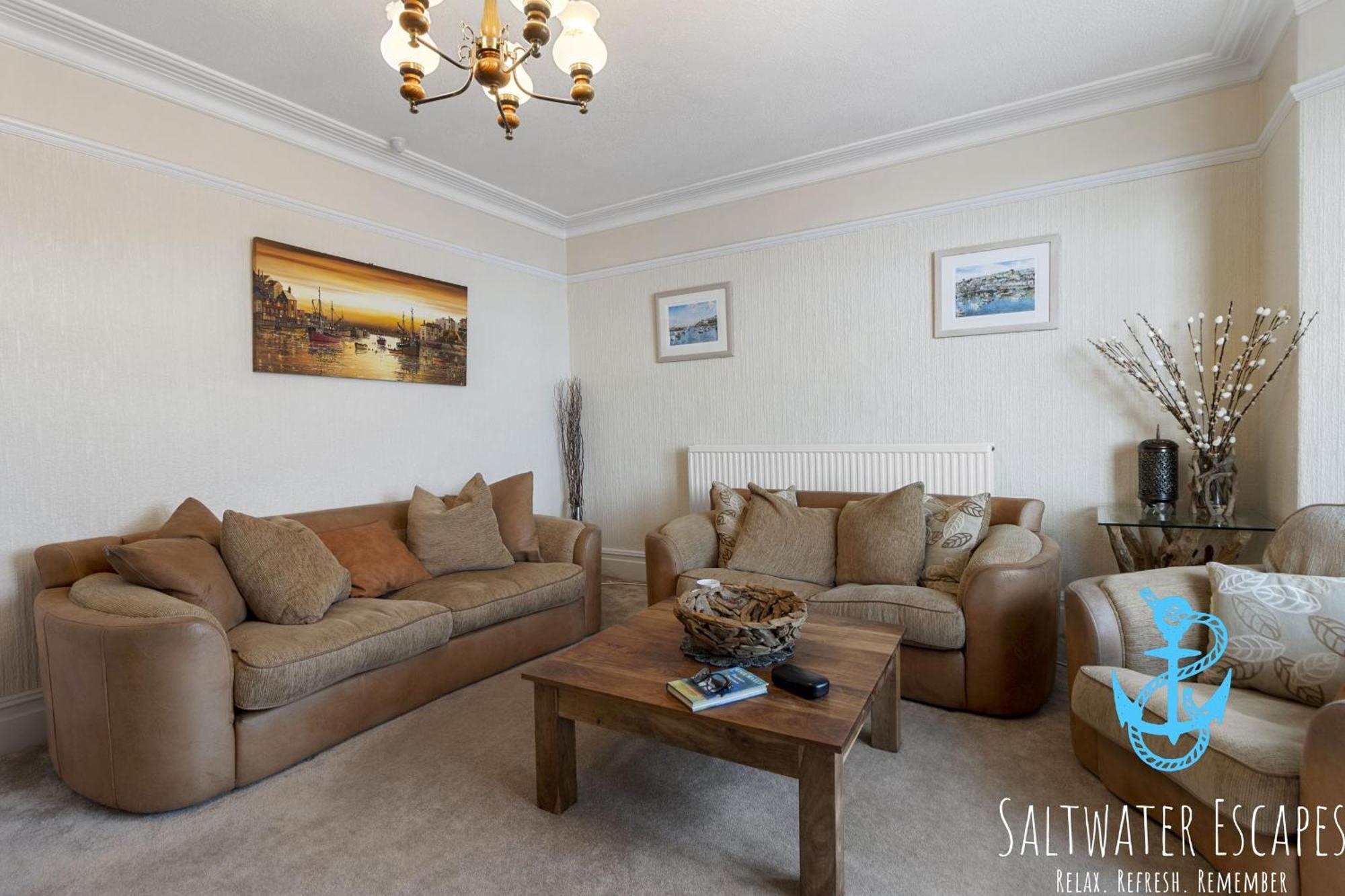 Sea Spray Villa, Brixham Exteriér fotografie
