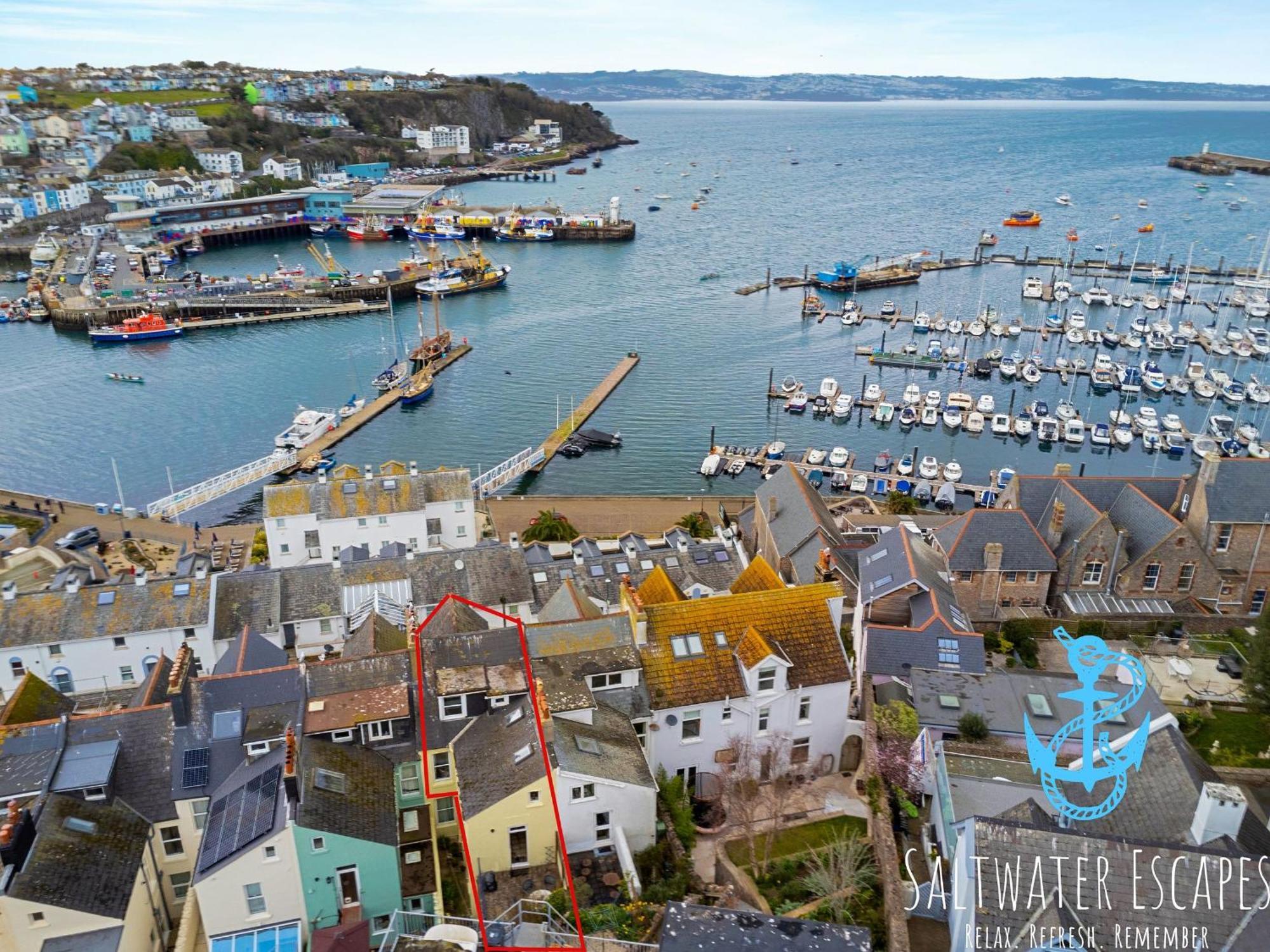 Sea Spray Villa, Brixham Exteriér fotografie